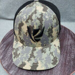 Kudagra Camo Trucker Hat With Black Mesh Back L/XL Unisex